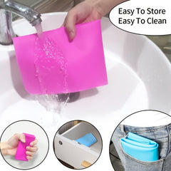 2 Pack Silicone Craft Mats for Resin Casting and DIY Art, Nonstick Silicone