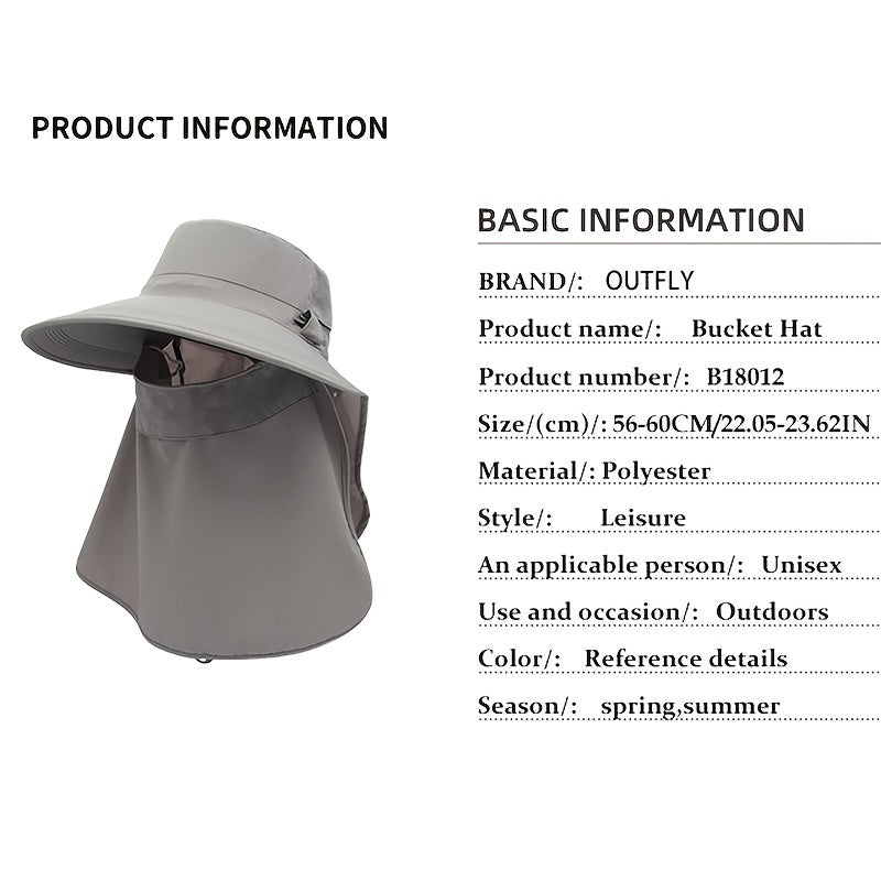 360° Sun Protection Fisherman Hat Quick-drying UV Hat