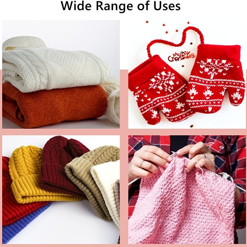 11 Pairs Stainless Steel Knitting Needles Set for Beginners