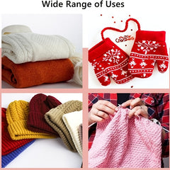 11 Pairs Stainless Steel Knitting Needles Set for Beginners
