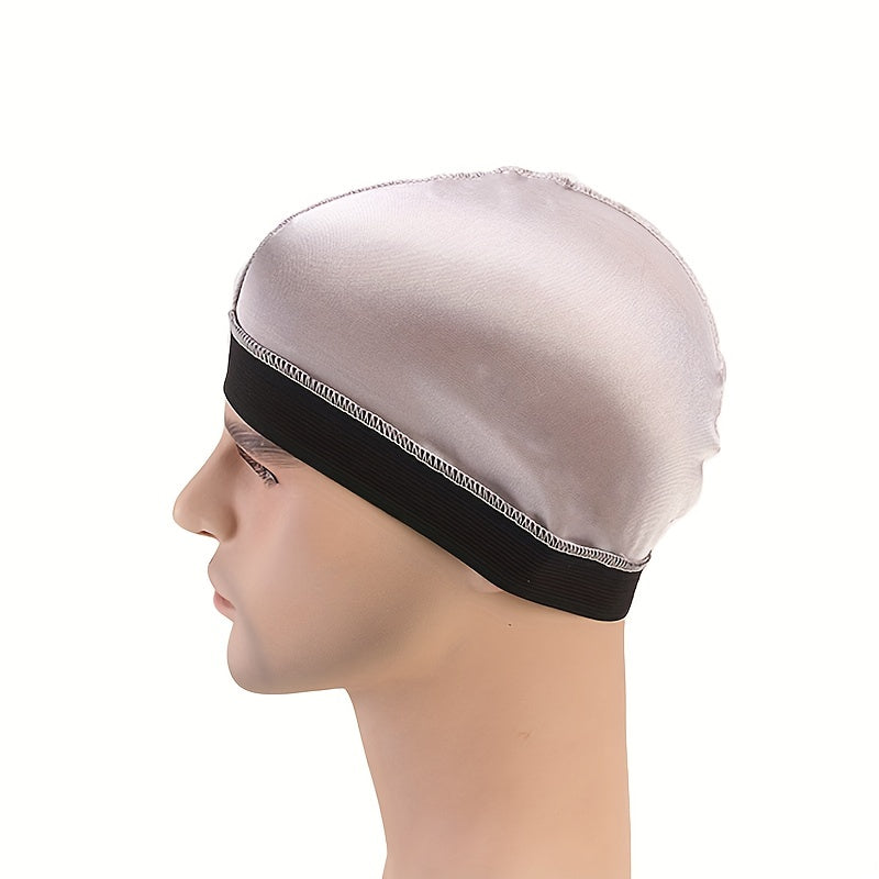 Silk Bottoming Cap Wide Brim Elastic Pirate Cap