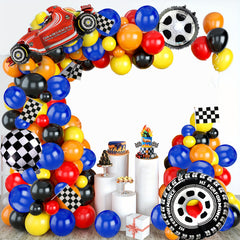 140pcs Racing Theme Party Balloon Set