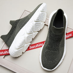 Men's Lightweight Running Shoes Outdoor Athletic Sock Sneakers