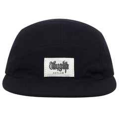 Men's Casual Letter Stitched Mark Fitted Cap Brim Hat