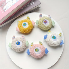 Cute Plush Monster Brooch for Girls