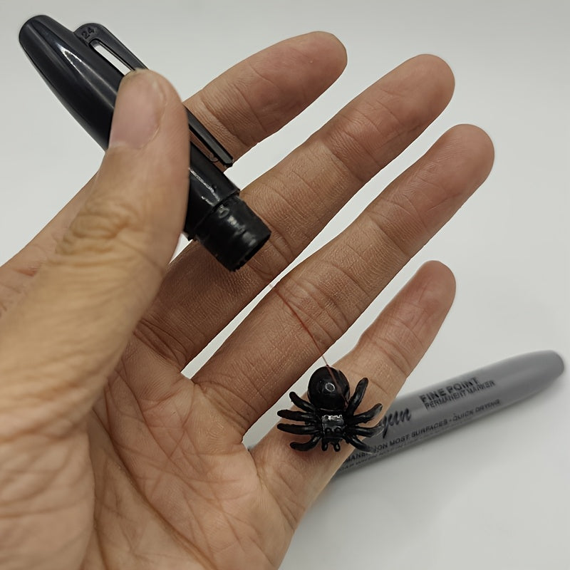 Magic Pen Prank Gift Lightweight Plastic Realistic Spider Dispensing Gadget
