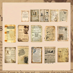 Retro Style Mixed Packaging Distressed Special Paper Cloud Dragon Paper
