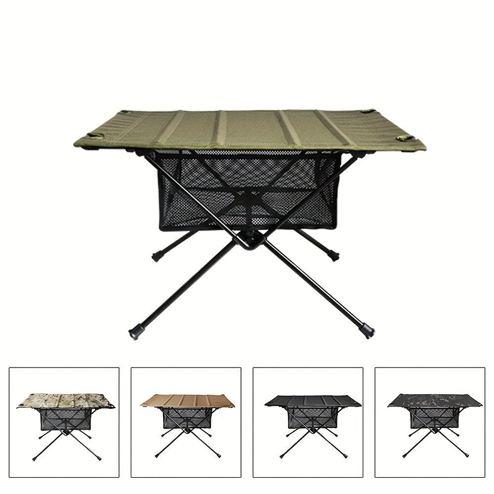 Under Table Hanging Mesh Pouch Organizer Camping Equipment
