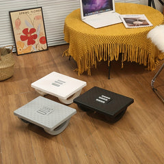 Massageable Rockable Footstool Under Table Non-slip Adult Footrest