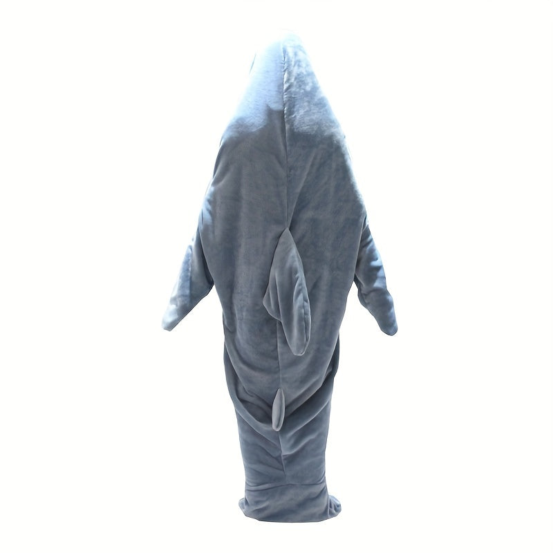 Shark Blanket Pajamas Plush Toy for Adults