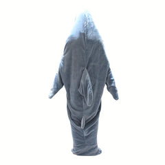 Shark Blanket Pajamas Plush Toy for Adults