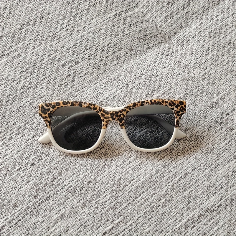 Y2K Leopard Sunglasses UV Protection Holiday Gift