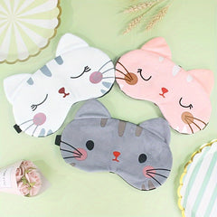 Cartoon Printed Eye Mask for Sleeping Lightweight Blackout Blindfold