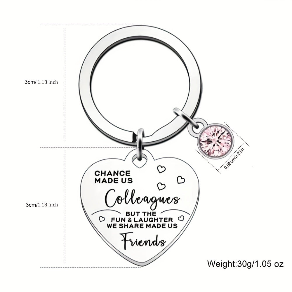 Inspirational You Touched Lives Keychain Thank You Gift