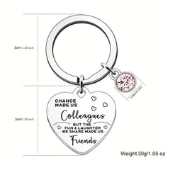 Inspirational You Touched Lives Keychain Thank You Gift