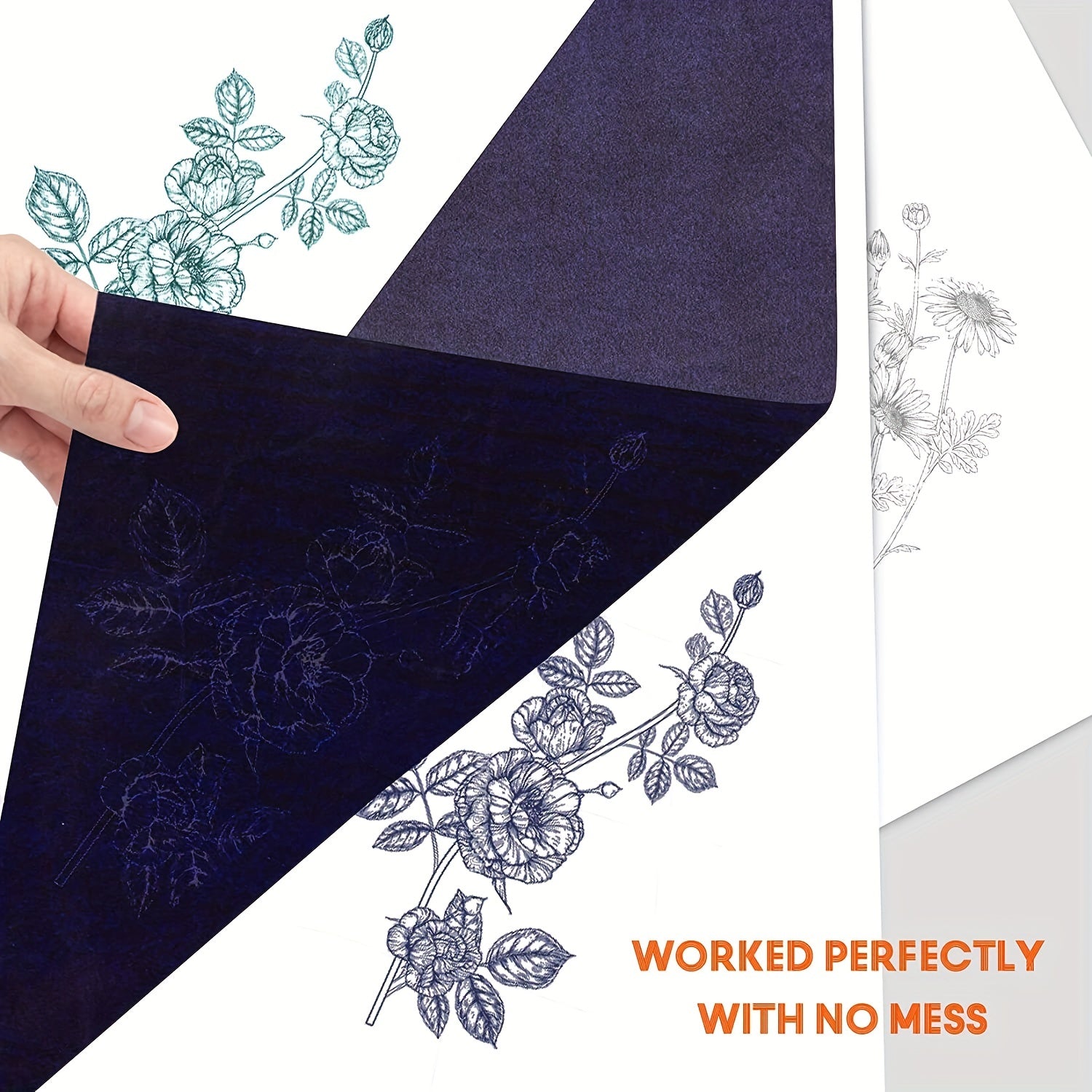 Graphite Transfer Paper 30pcs - Tracing on Wood, Canvas, Fabric