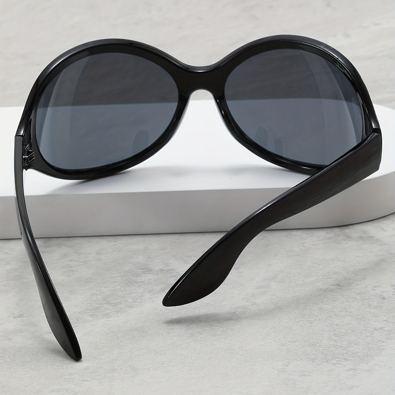 Y2K Alien Sunglasses Futuristic Wrap Around UV400