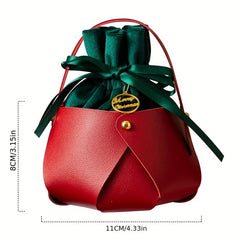 1pc Decorative Gift Bag for Christmas Birthday Wedding Props and Candy Bag