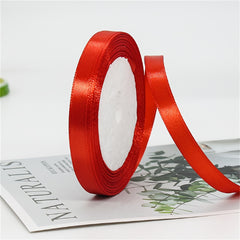 Red 86 Meter Long Ribbon for DIY Gift Packaging
