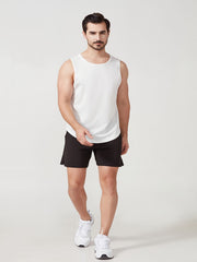 Men's Quick Dry Tank Top Stretch Sleeveless Shirt for Workout Fitness
