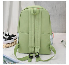 Daisy Print Women Backpack School Bags For Teenage Girls