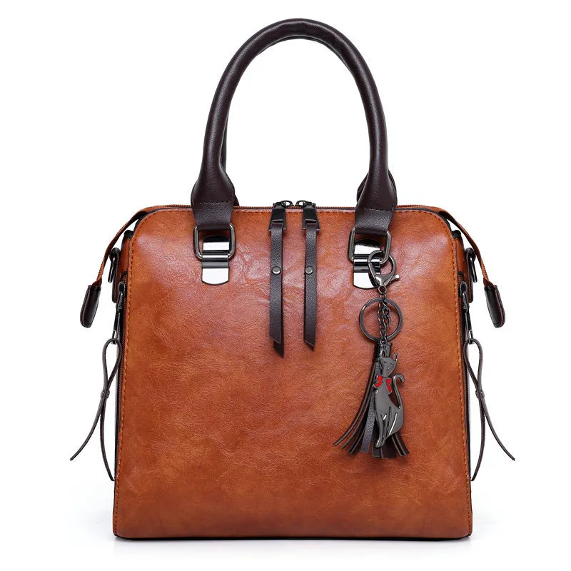 4pcs/Set Women Composite Bag Ladies Handbags Female PU Leather Shoulder M