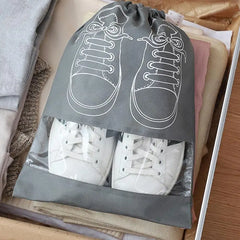 Shoes Storage Bag Closet Organizer Portable Waterproof Pocket