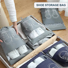 Shoes Storage Bag Closet Organizer Portable Waterproof Pocket