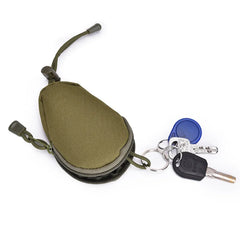Outdoor Camouflage Key Bag Wallet Car Key Holder Nylon Pouch