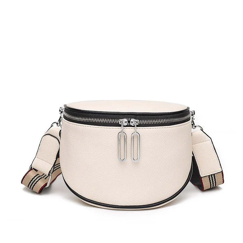 Soft Pu Leather Women Bag Small Shoulder Bags Purse Saddle Bag Crossbody