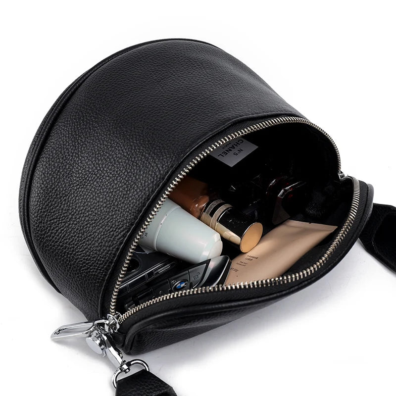 Soft Pu Leather Women Bag Small Shoulder Bags Purse Saddle Bag Crossbody