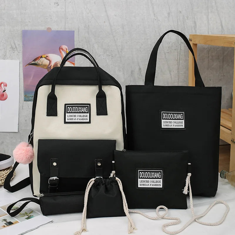 Women's Backpack Student School Bag For Teenage Girls Boys Laptop Bagpack