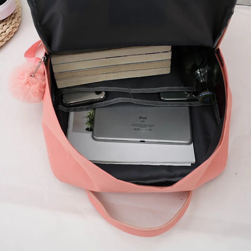 Women's Backpack Student School Bag For Teenage Girls Boys Laptop Bagpack