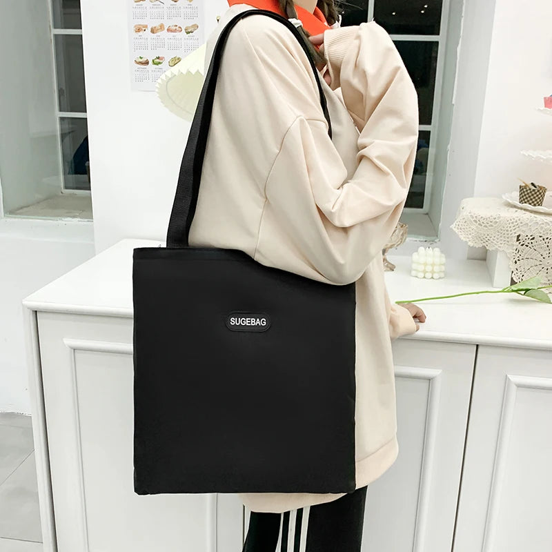 Canvas Travel Bookbags Teen Student Shoulder Bag Casual Backpacks