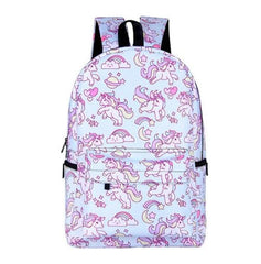 Unicorn Panda Backpack for Girls - Cute Cartoon School Bag