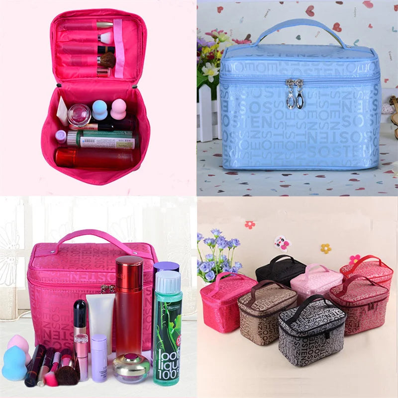 Women Makeup Bag Cosmetic Travel Toiletry Organizer Wash Pouch
