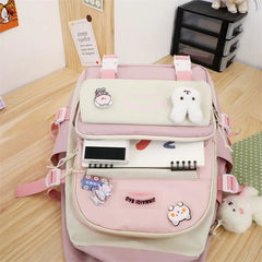 Multifunctional Student Book Bags School Bag For Girls