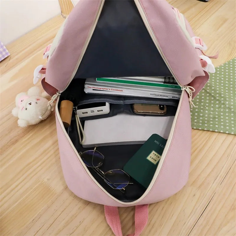 Multifunctional Student Book Bags School Bag For Girls