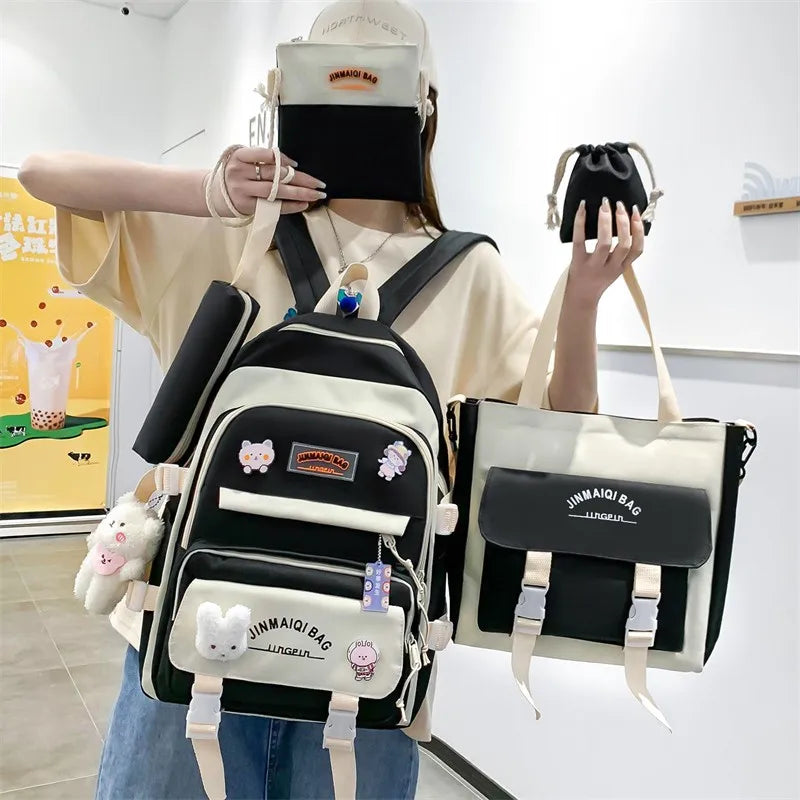 Multifunctional Student Book Bags School Bag For Girls