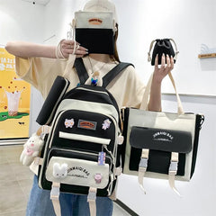 Multifunctional Student Book Bags School Bag For Girls