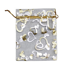 50 Pcs Organza Bags Multicolor Wedding Favour Bags Christmas Halloween