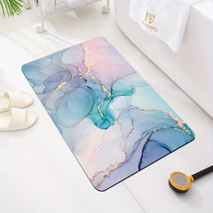 Diatom Mud Absorbent Mat Toilet Bathroom Floor Mat Non slip Entry Door Mat