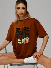 Graphic Casual Sports T-shirt for Women