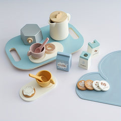 Kids' Coffee Tea Party Playset Kitchen Toys for Girls Ideal Gift
