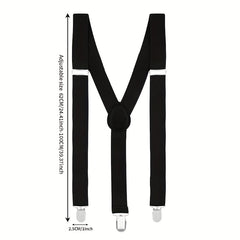 Men's Retro Suspenders Clips