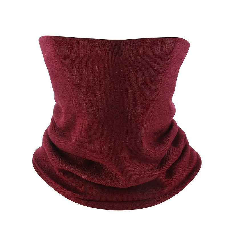 Warm Knitted Outdoor Neck Wrap for Cycling and Mountaineering