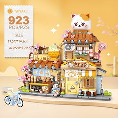 800 pcs TAIYAKI & Flower House Mini Building Blocks Set