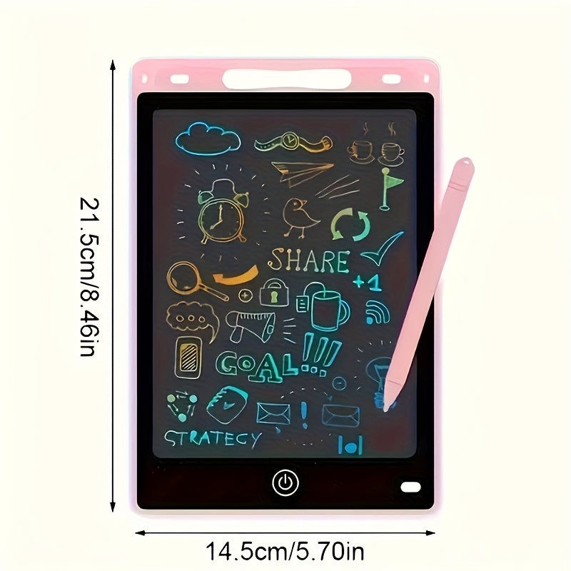 10pcs Colorful LCD Writing Boards for School Home Easter Birthday