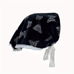 Y2K Butterfly Hot Stamping Triangle Scarf Headband