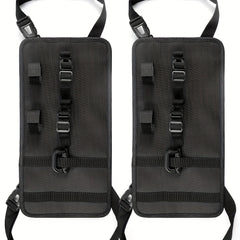 2pcs Car Mounted Fishing Rod Hanging Bag Oxford Cloth Storage Rack